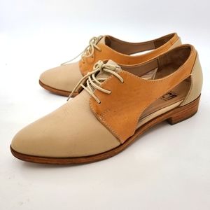Fortress of Inca Lorena Oxfords Cut Out Leather size 38